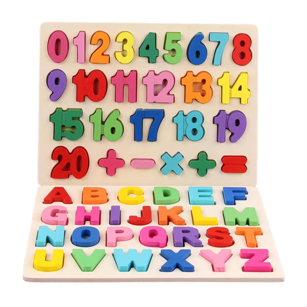 Set Abecedario - Numeros de Encaje