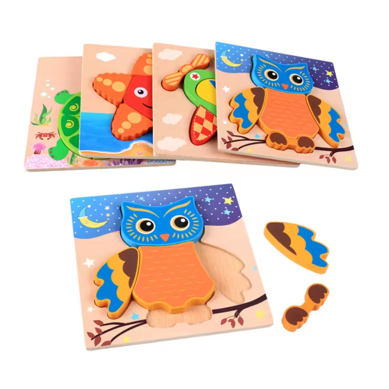 Puzle Encaje Madera 3D