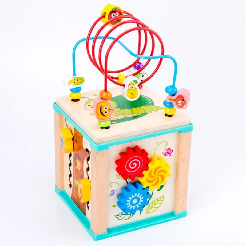 Cubo Multifuncional Didáctico 5 en 1 Buho