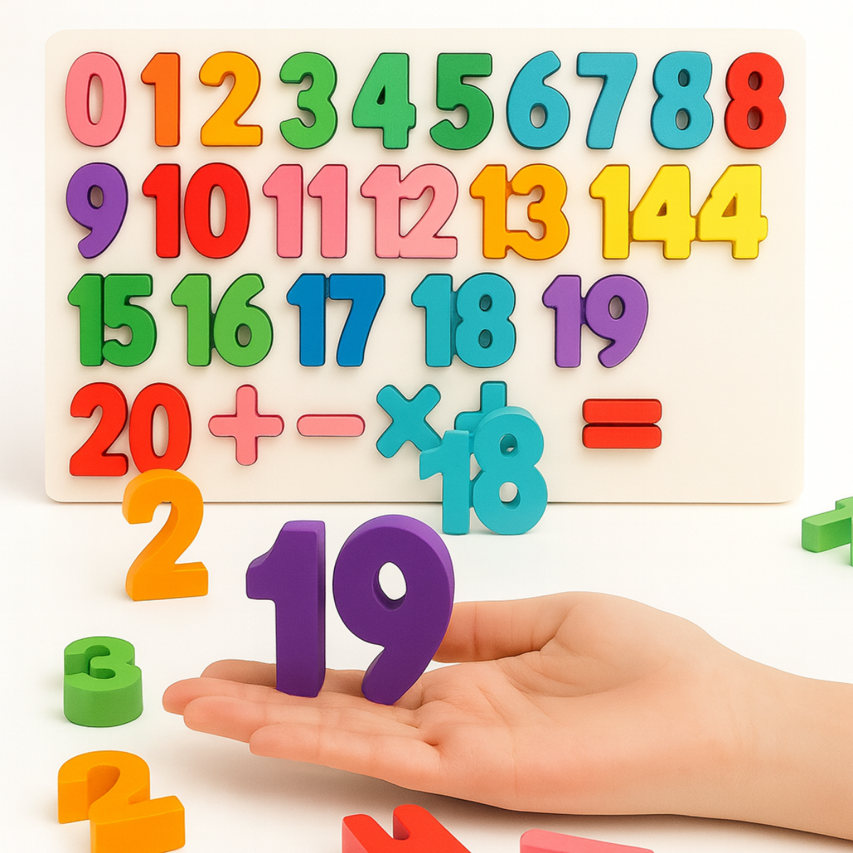 Set Abecedario - Numeros de Encaje