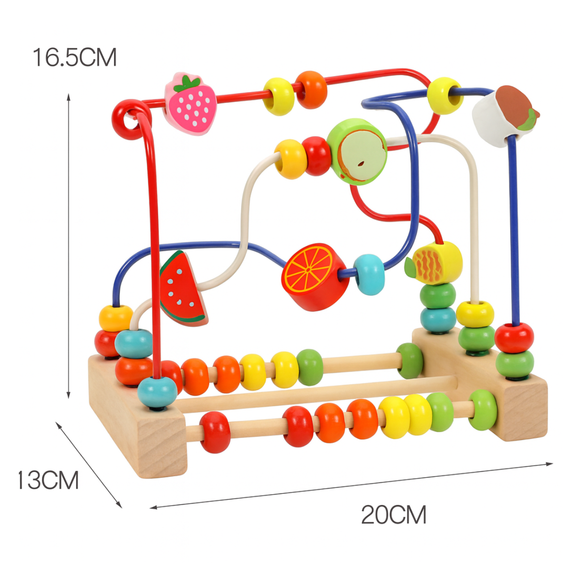 Laberinto de motricidad pronosupinador fruta