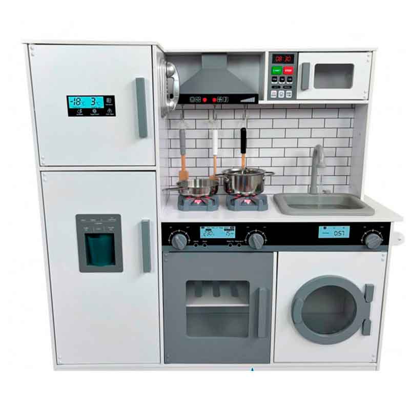 Cocina con Refrigerador, Lavadora y Campana Baltazar