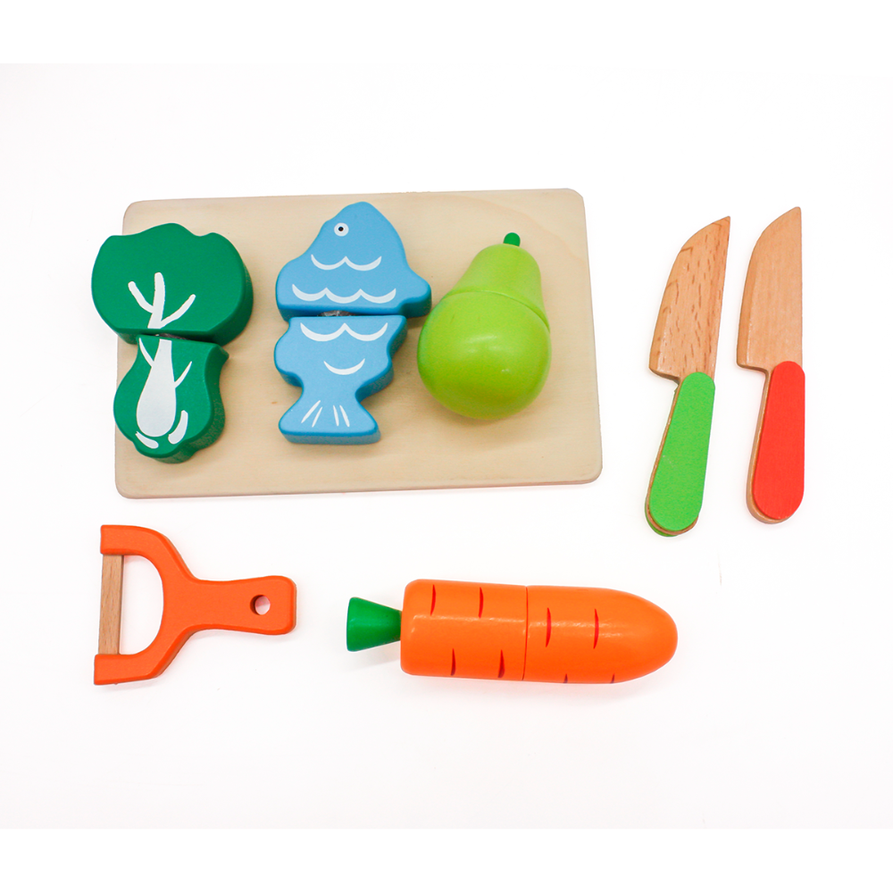 Corta frutas con imán y accesorios