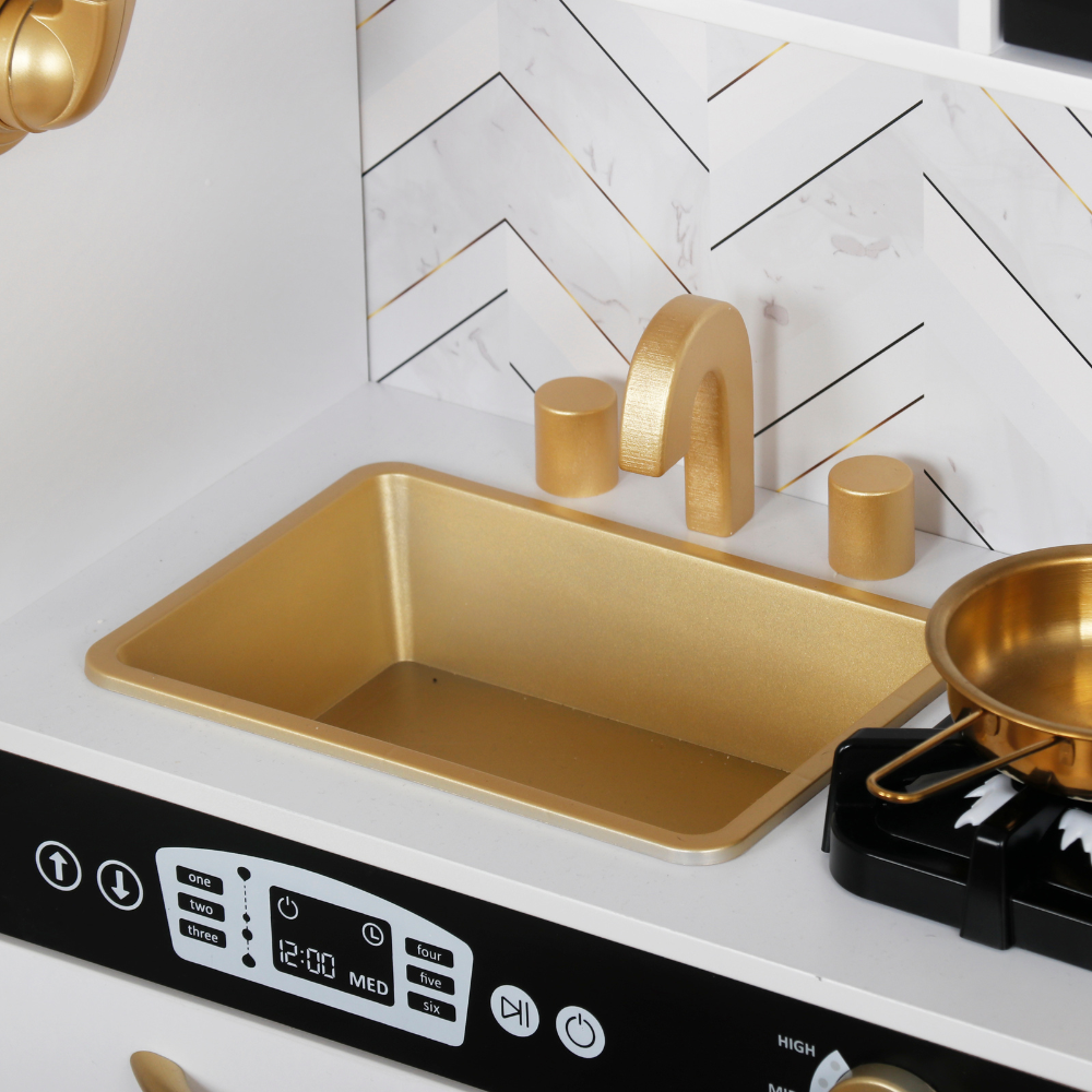 Cocina con Sonido, accesorios, Luces y Pizarra Simon