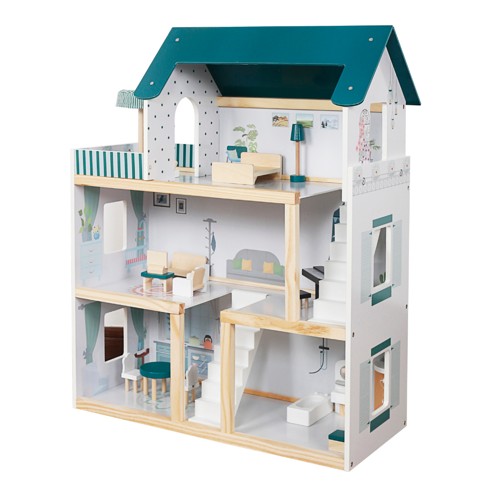 Casa de Muñecas Estilo Viena