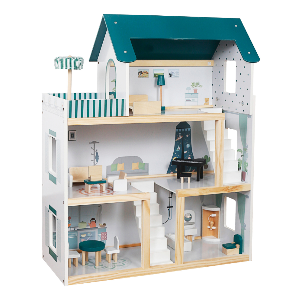 Casa de Muñecas Estilo Viena