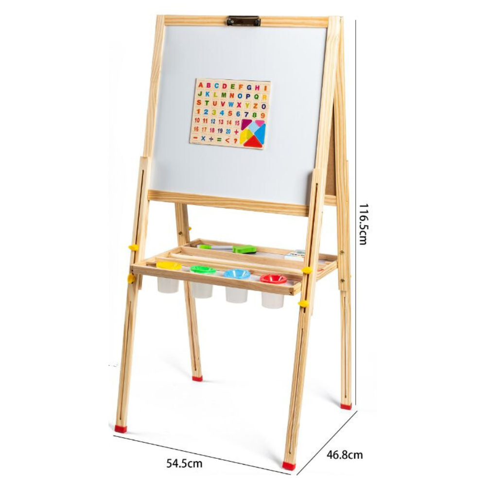 Pizarra Atril Ajustable Para Niños + Accesorios