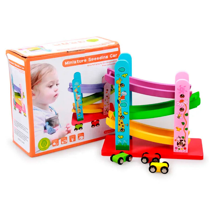 Pista Rampa Slide Multicolor