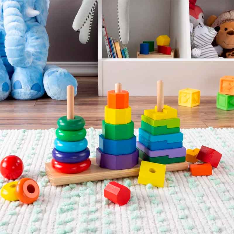 Torre Trilple Encaje Motricidad