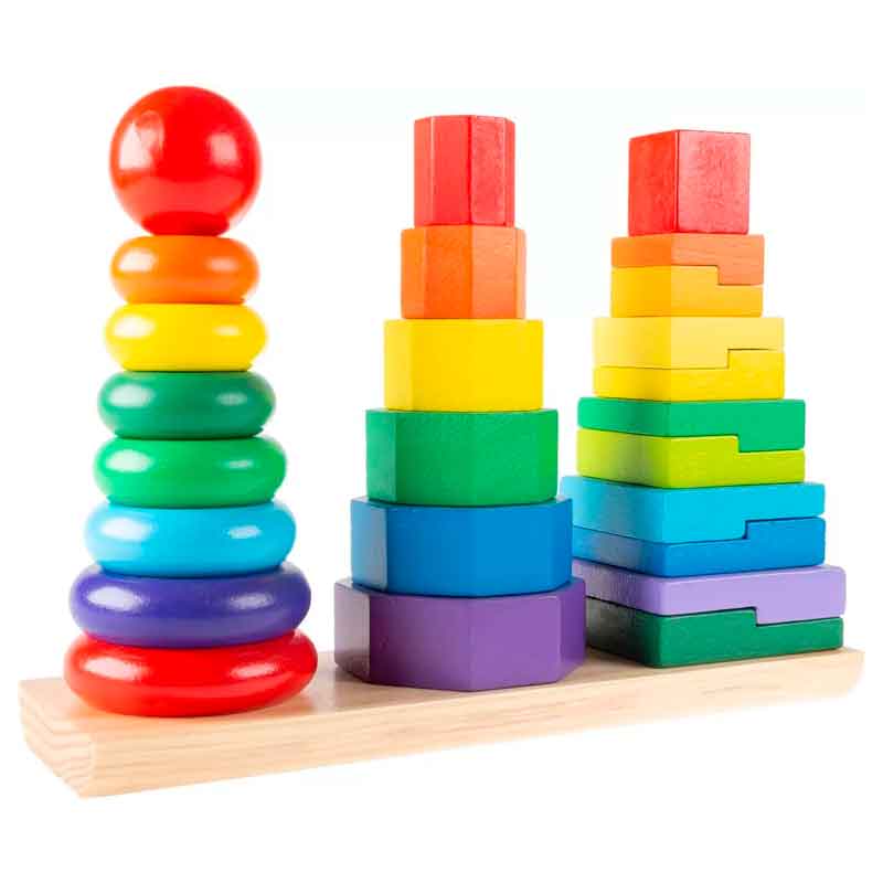 Torre Trilple Encaje Motricidad