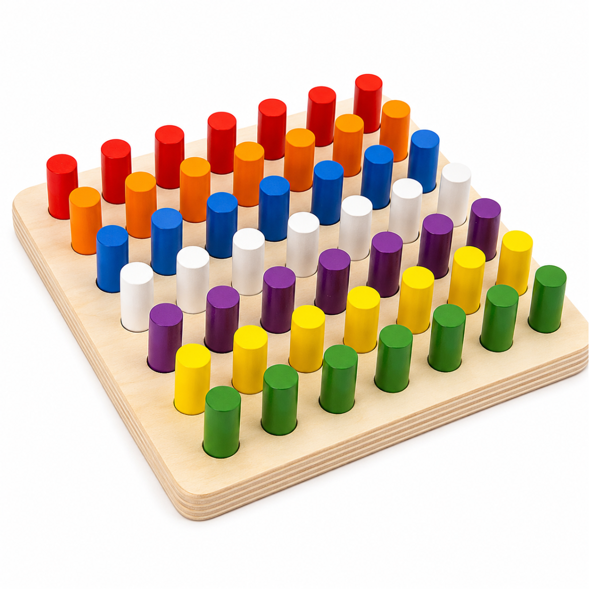 Tablero de Clasificación Cilindro Montessori