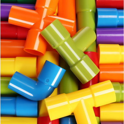 Conector didáctico tubos y cañerias