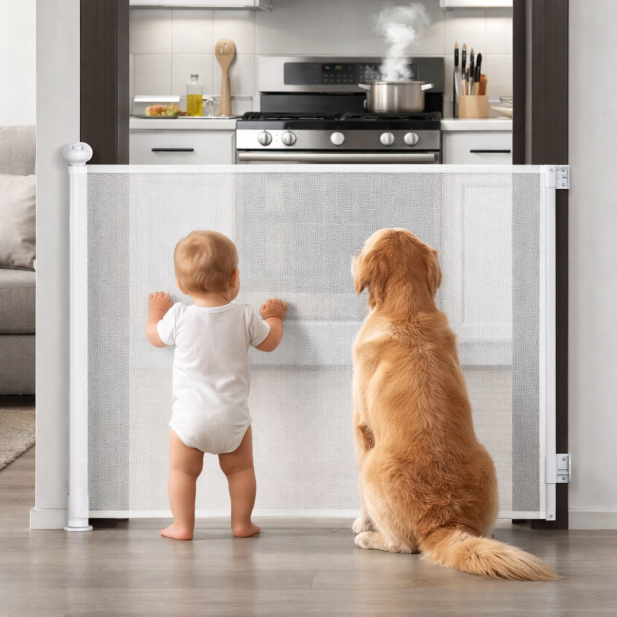 Puerta de Seguridad Retractil