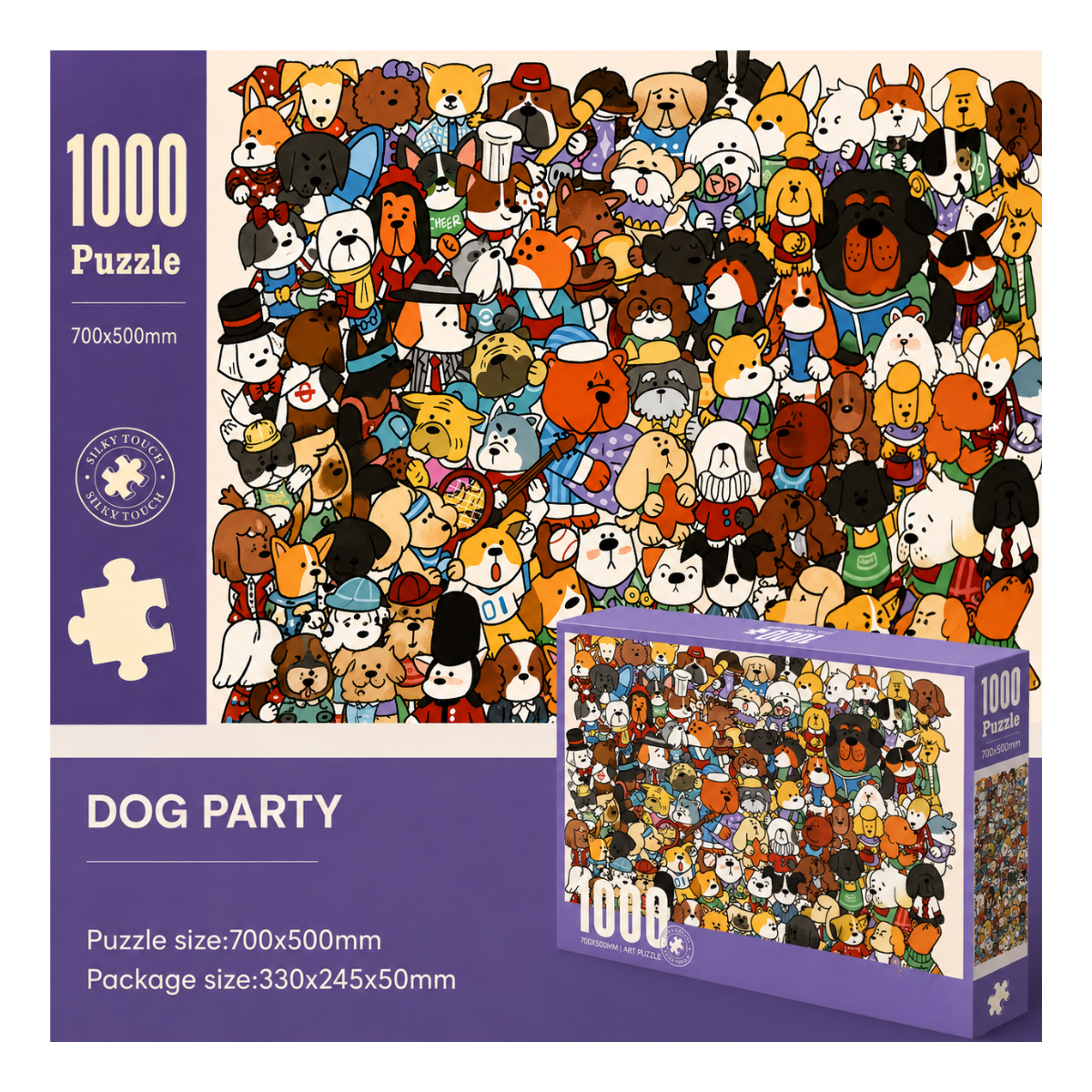 Puzle Rompecabeza 1000 Piezas Perro
