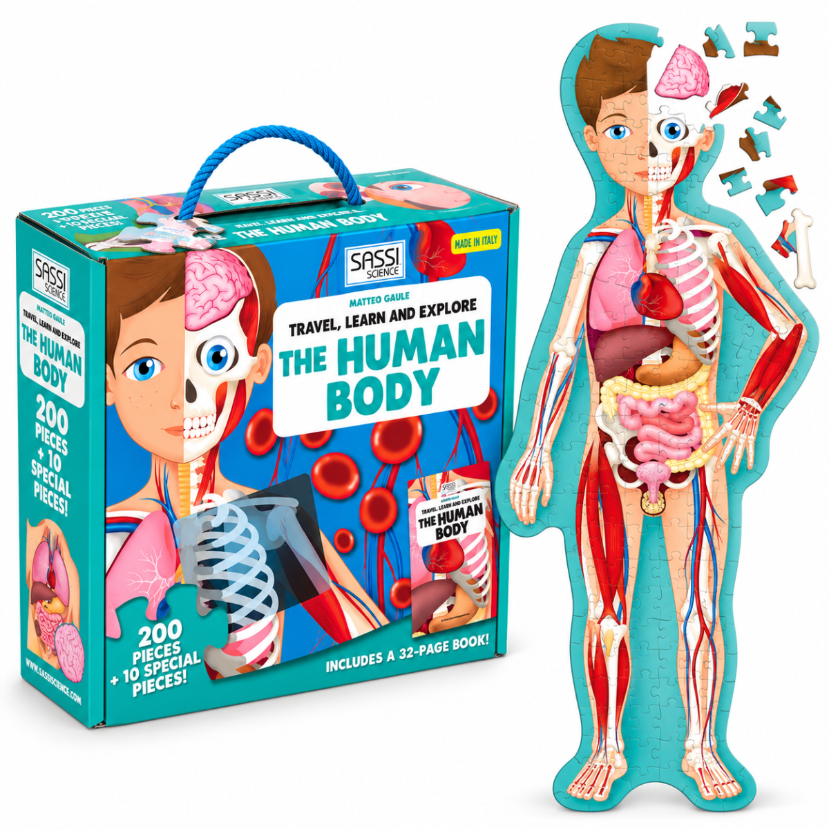 Puzle Rompecabezas Cuerpo Humano 200 piezas
