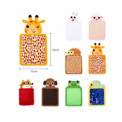 Paneles Sensorial Texturas Animales