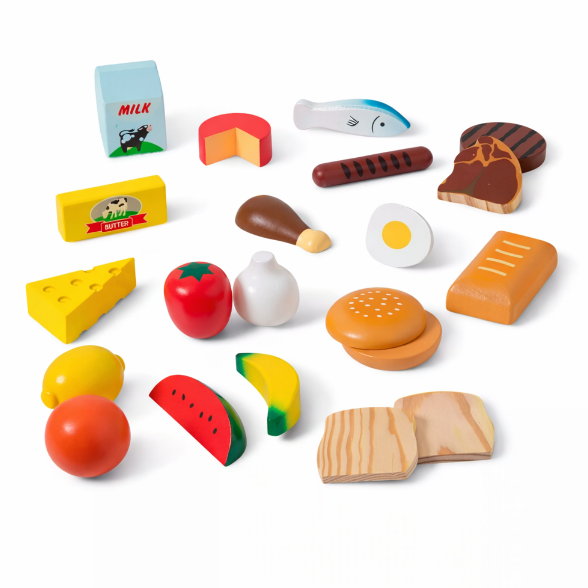 Set de alimentos por grupos