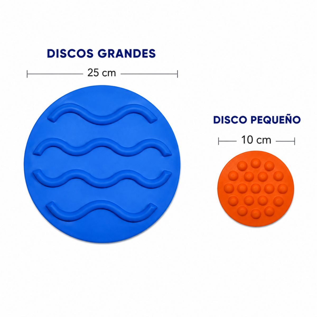 Circuito Sensorial de 20 Discos con Texturas – Equilibrio y Psicomotricidad
